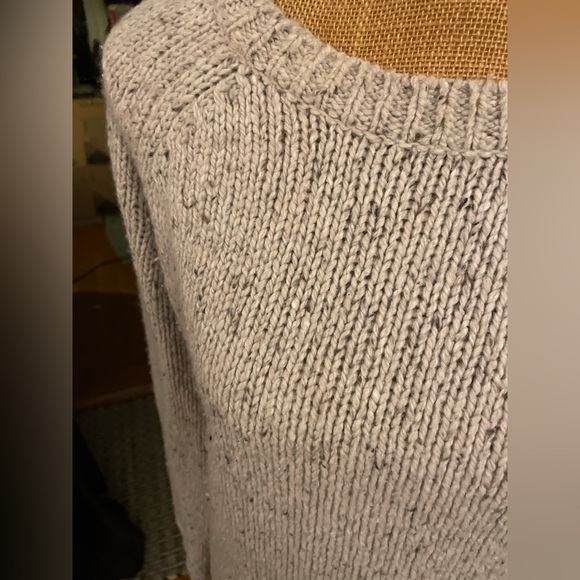 Women’s Kenar Beige Sweater with Buttons Down the Back  (XL) - Picture 3 of 5